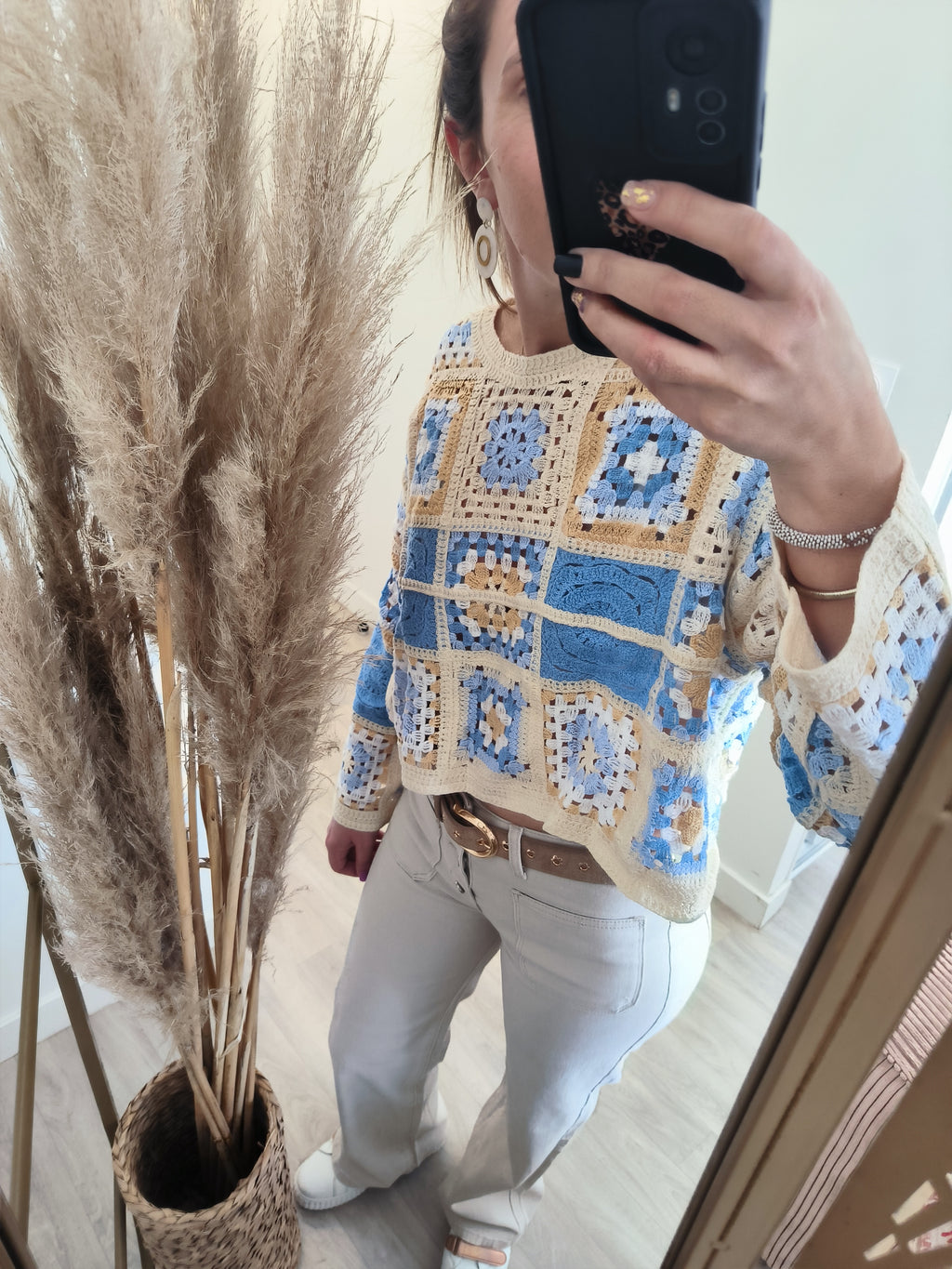 Pull en crochet ZAYA